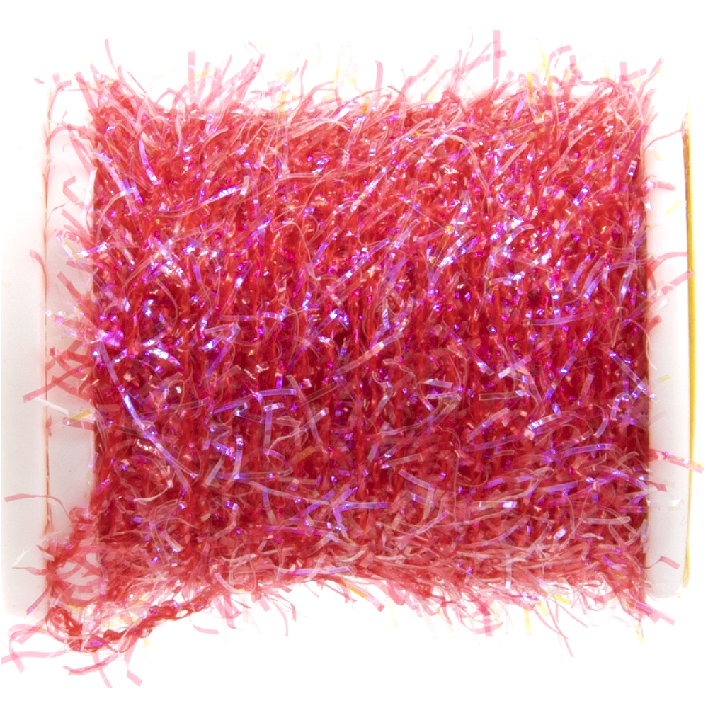 Veniard Uv Straggle Chenille Standard (3M) Red Fly Tying Materials (Product Length 3.28 Yds / 3m)